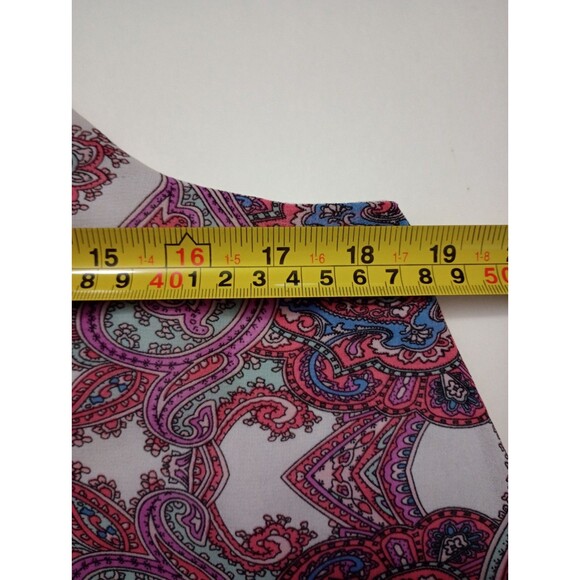 Papaya Sleeveless Halter Top Blouse Size Large - Picture 7 of 7